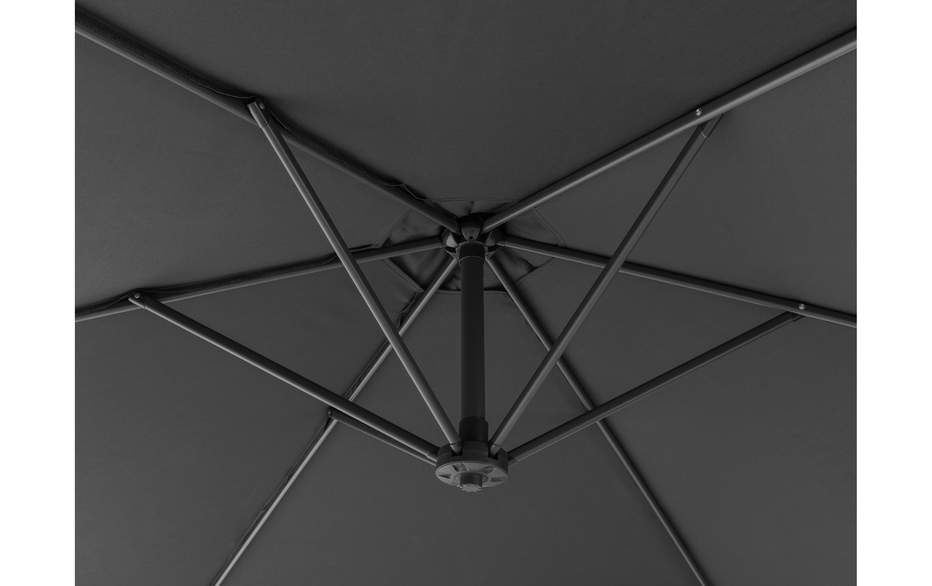 COCON Sonnenschirm TR-018 Ø 300 cm, hängend, Grau