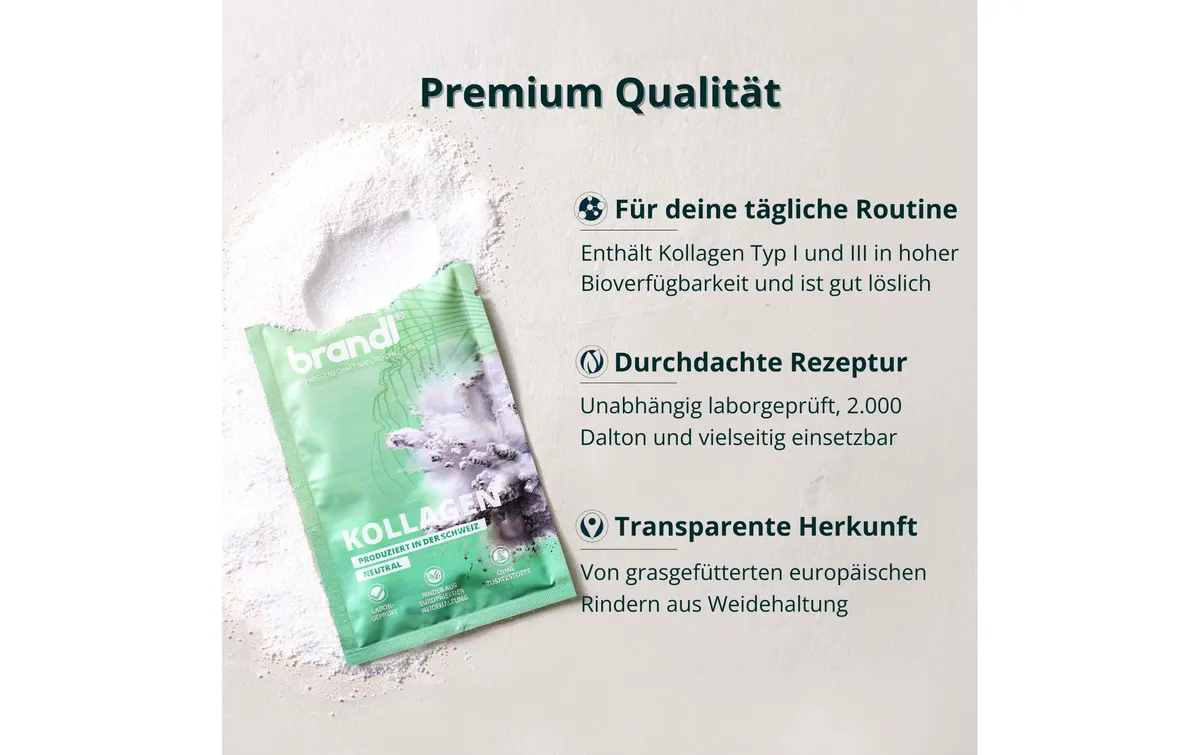 Brandl-Nutrition Kollagen Pulver Sachet 375g