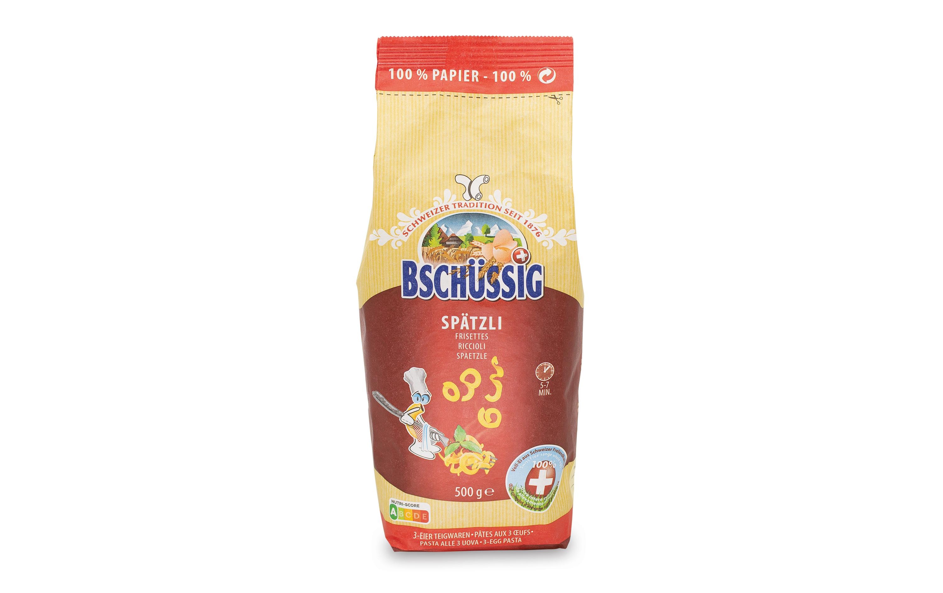 Bschüssig Teigwaren Spätzli 500 g