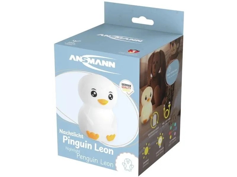 Ansmann Nachtlicht Pinguin 0.2W, IP20, USB-Ladung Ansmann Nachtlicht Pinguin 0.2W, IP20, USB-Ladung