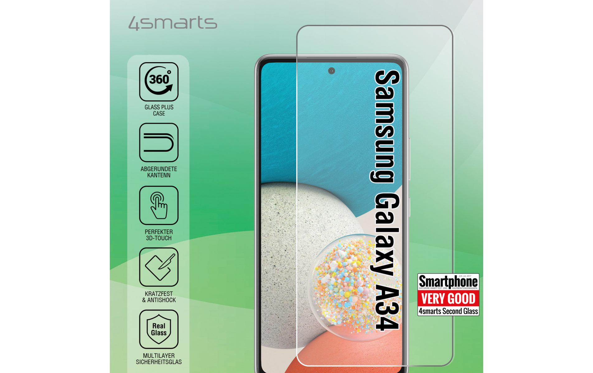 4smarts Displayschutz X-Pro Clear Galaxy A34 4smarts Displayschutz X-Pro Clear Galaxy A34