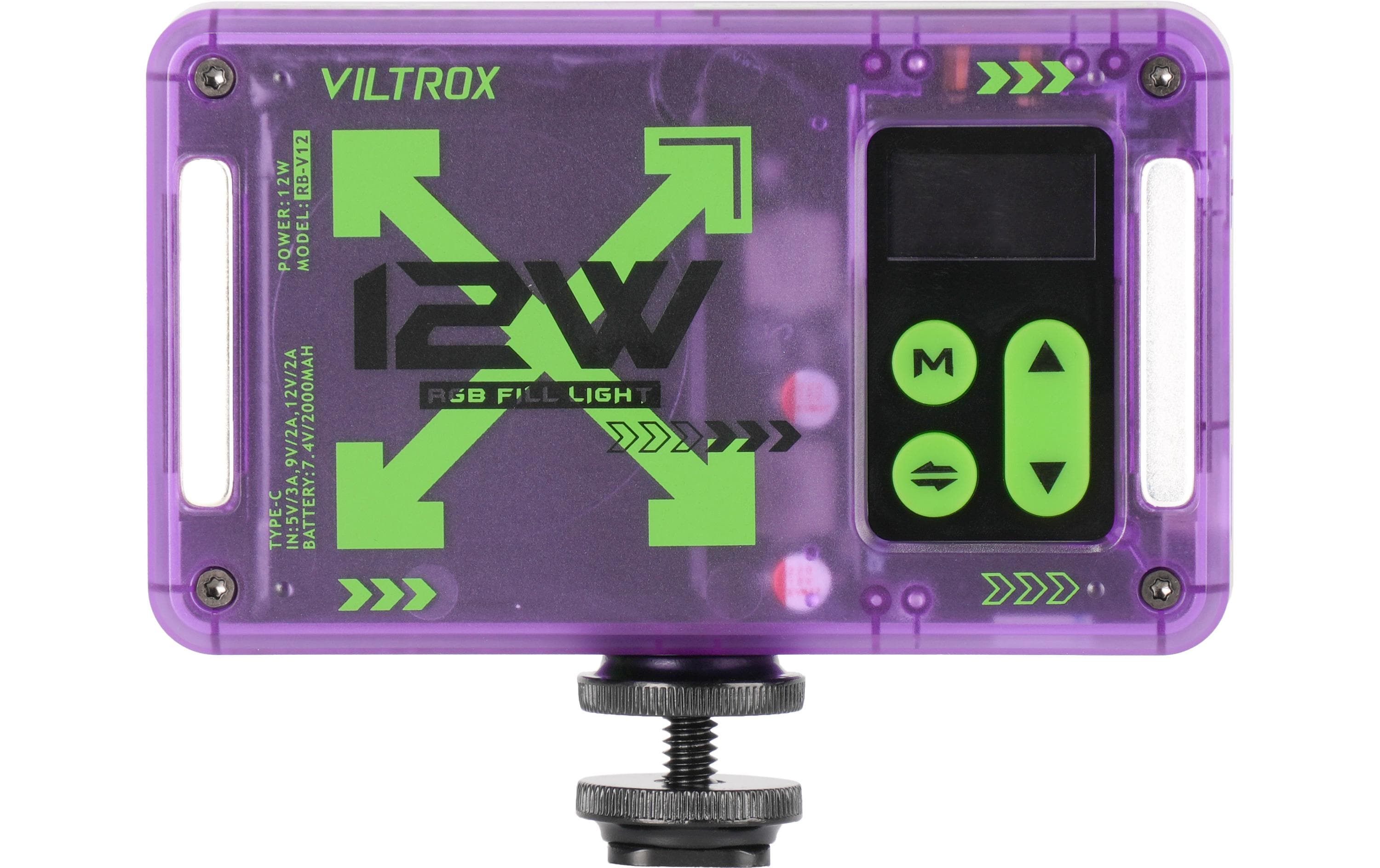 Viltrox Videoleuchte RB-V12 RGB LED Light Panel