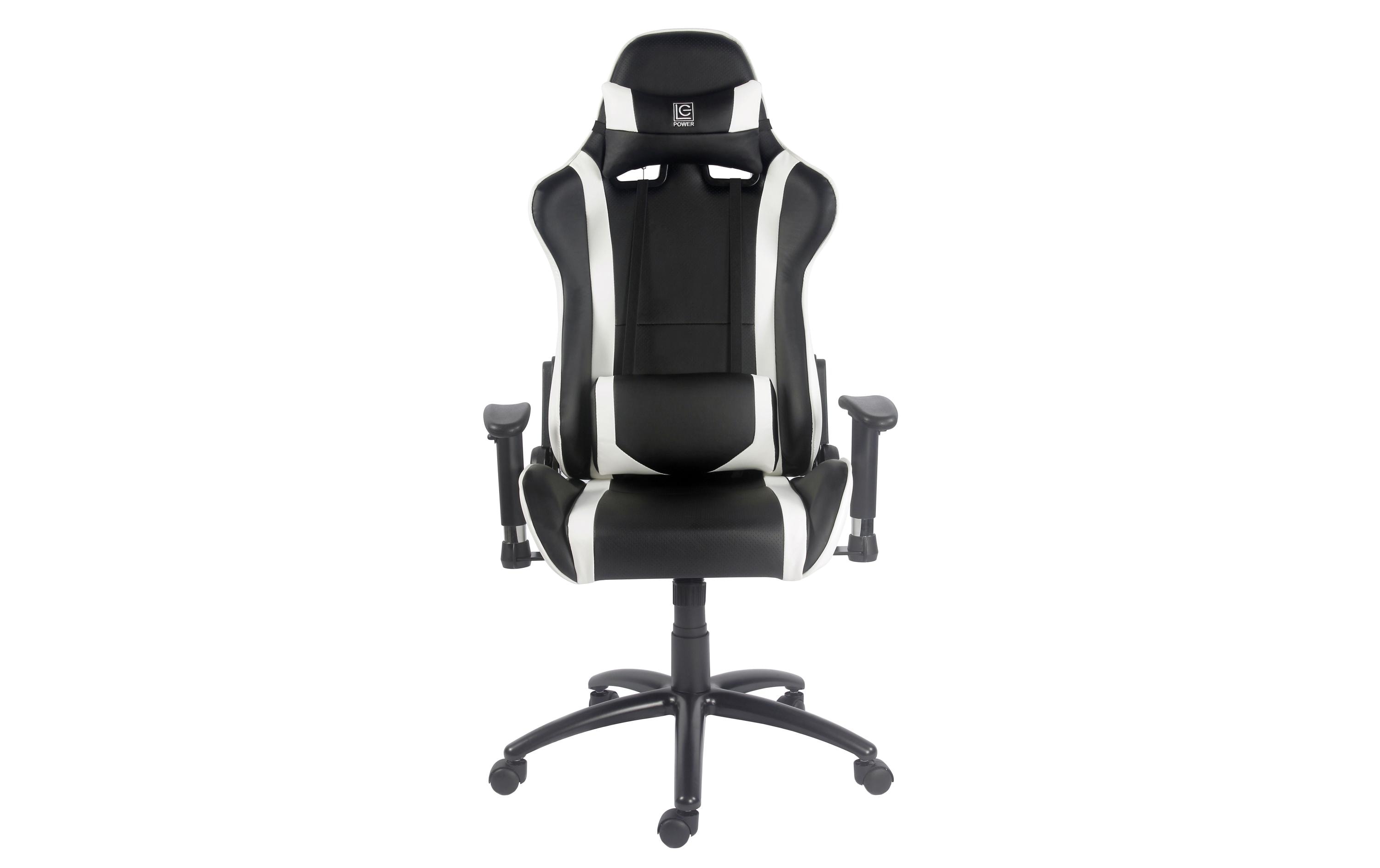 LC-Power Gaming-Stuhl LC-GC-2 Schwarz/Weiss