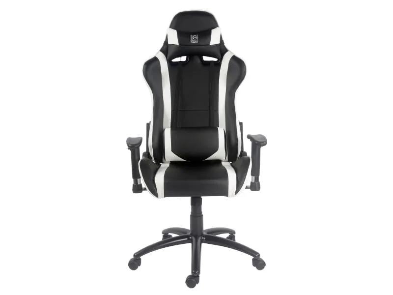LC-Power Gaming-Stuhl LC-GC-2 Schwarz/Weiss LC-Power Gaming-Stuhl LC-GC-2 Schwarz/Weiss