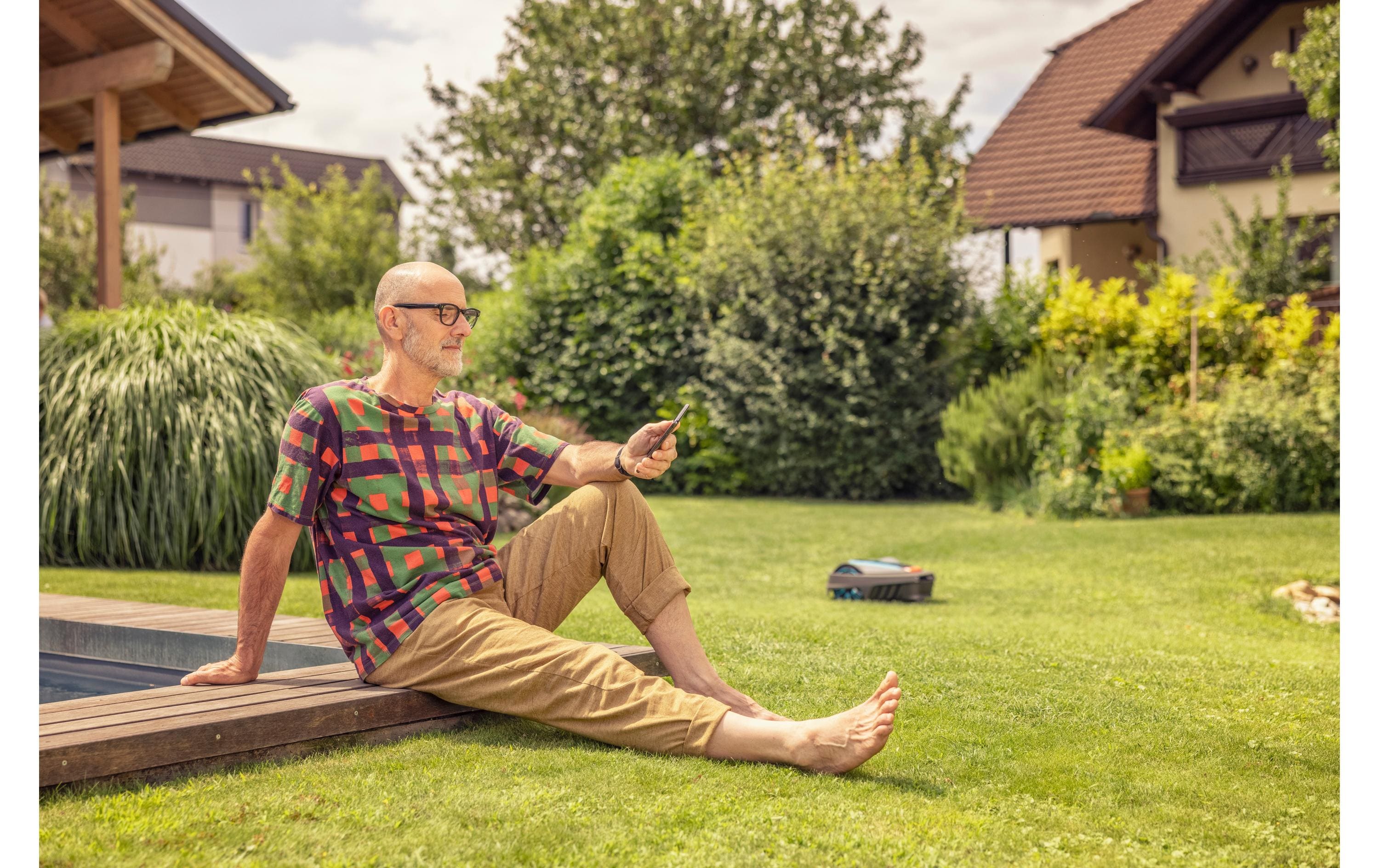 GARDENA Mähroboter smart SILENO life Set 750 m²