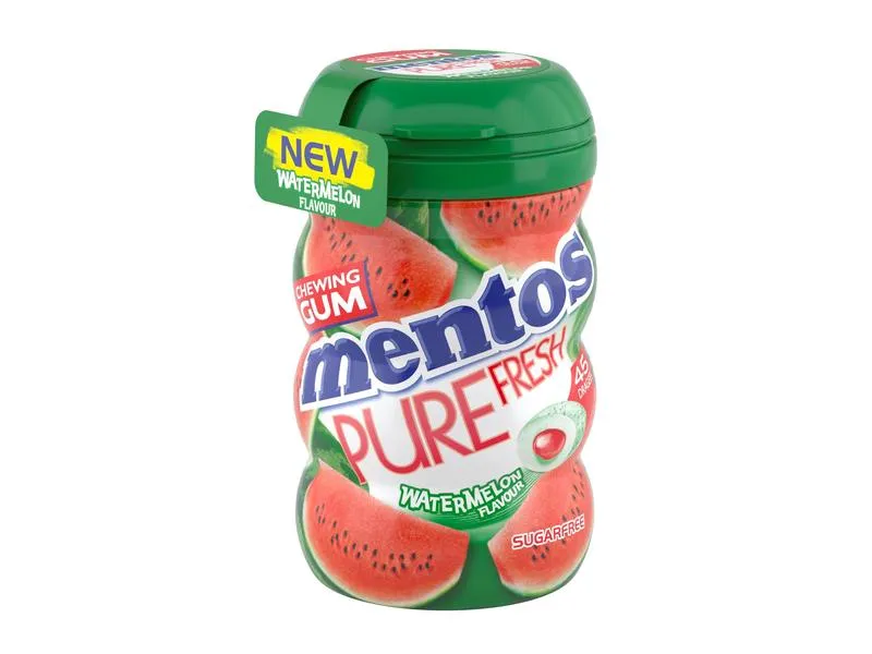 Mentos Kaugummi Pure Fresh Watermelon 90 g Mentos Kaugummi Pure Fresh Watermelon 90 g