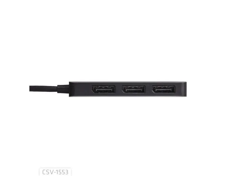 Club 3D Adapterkabel CSV-1553 MST Hub USB Type-C - DisplayPort Club 3D Adapterkabel CSV-1553 MST Hub USB Type-C - DisplayPort