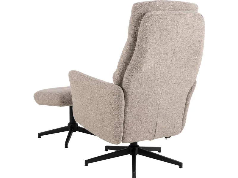 AC Design Sessel London Stahl/Textil, Beige AC Design Sessel London Stahl/Textil, Beige