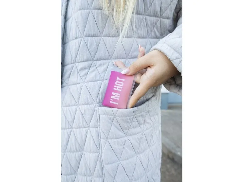 Fisura Hand warmer I M HOT PVC Mehrfarbig 9.5 x 6 cm