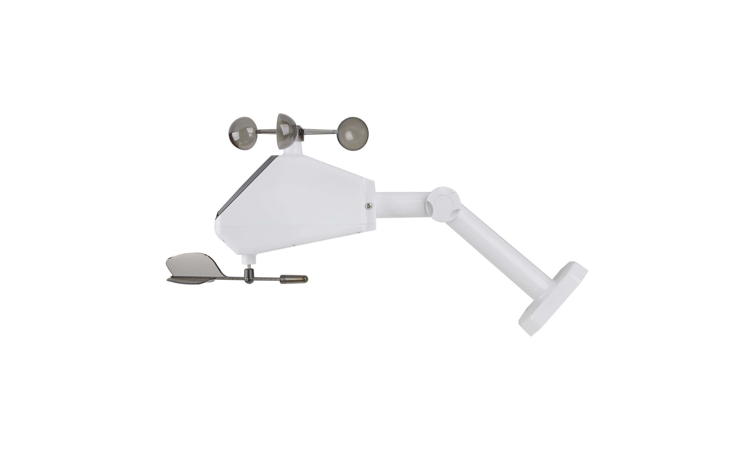 TFA Dostmann Windsensor Sender Solar-Funk Weiss