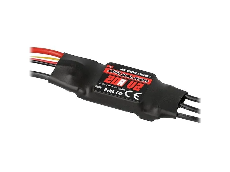 Hobbywing Brushless Regler Skywalker V2 20A 2-3S Hobbywing Brushless Regler Skywalker V2 20A 2-3S