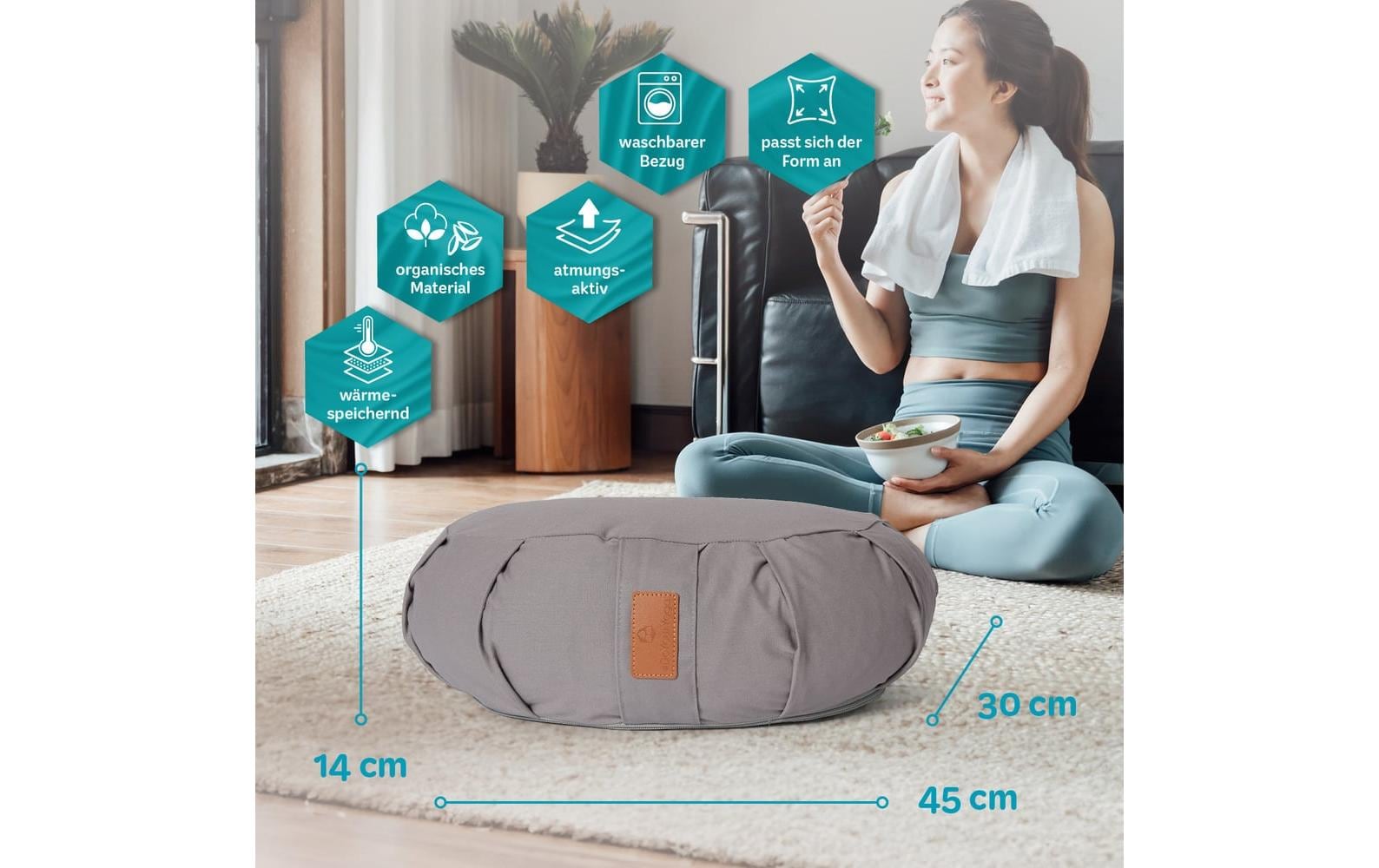 DoYourYoga Yogabolster Ganesh Halbmond