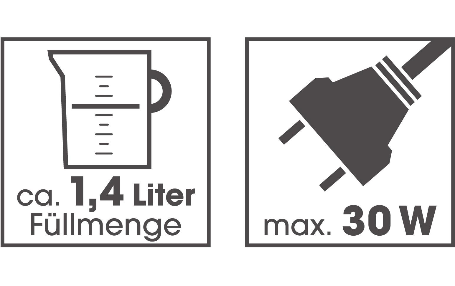 GOURMETmaxx Zitruspresse Orange/Schwarz