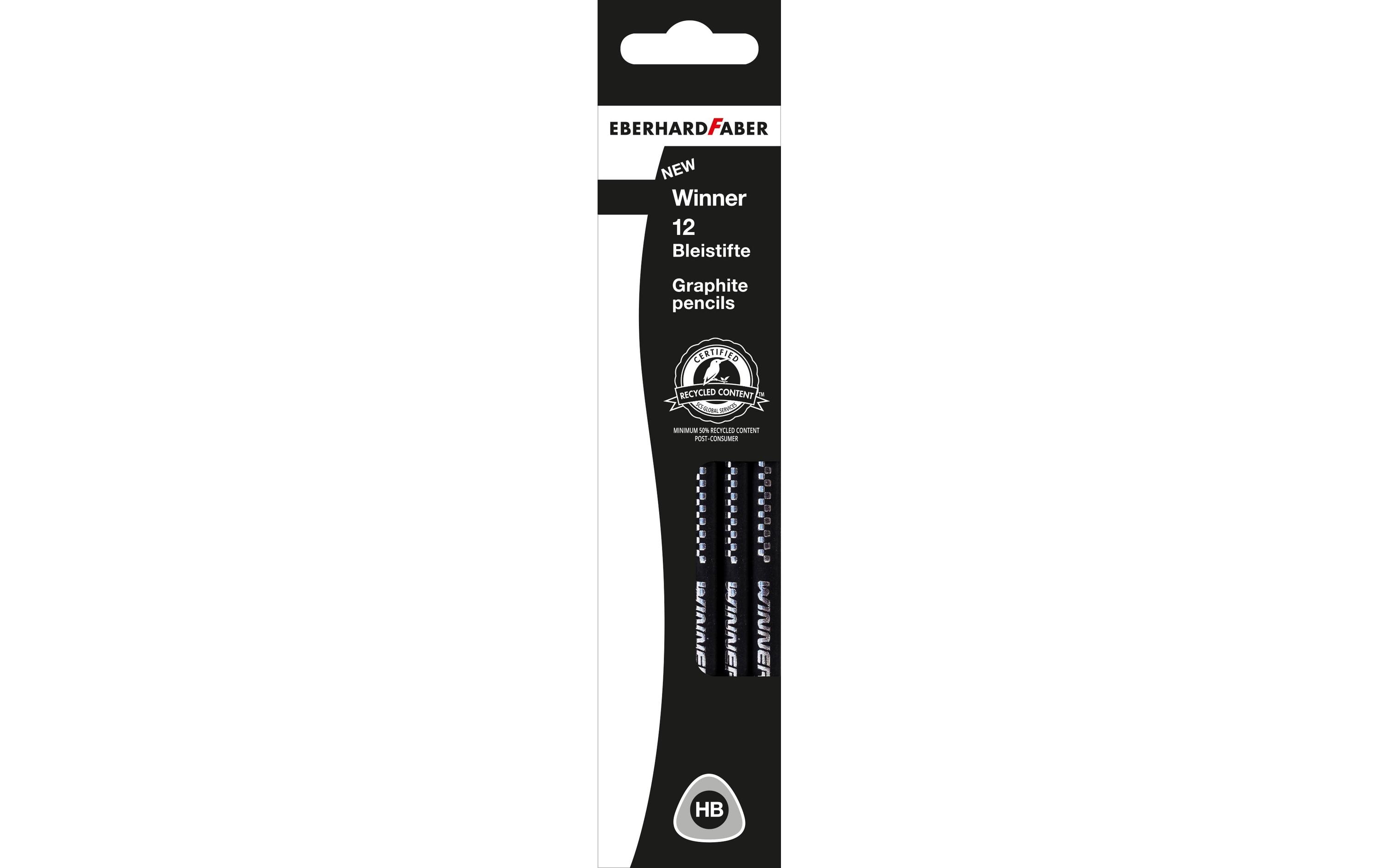Eberhard Faber Bleistift Winner, HB, 12 Stück
