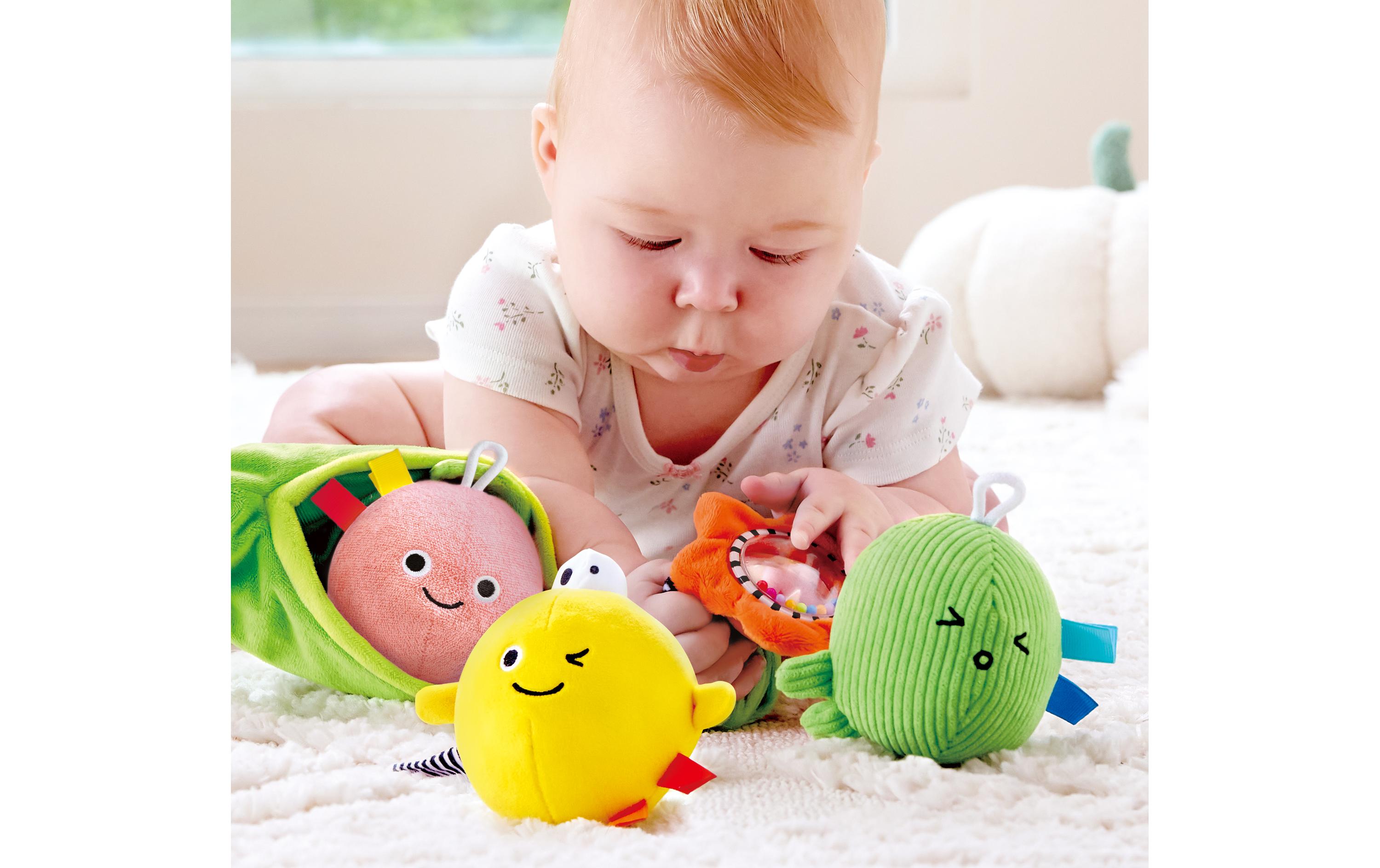 Hape Beschäftigungsspielzeug Kleine Erbsen-Freunde