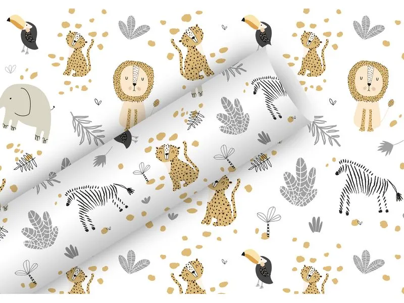 Braun + Company Geschenkpapier Little Ones 2 m x 70 cm, Mehrfarbig Braun + Company Geschenkpapier Little Ones 2 m x 70 cm, Mehrfarbig