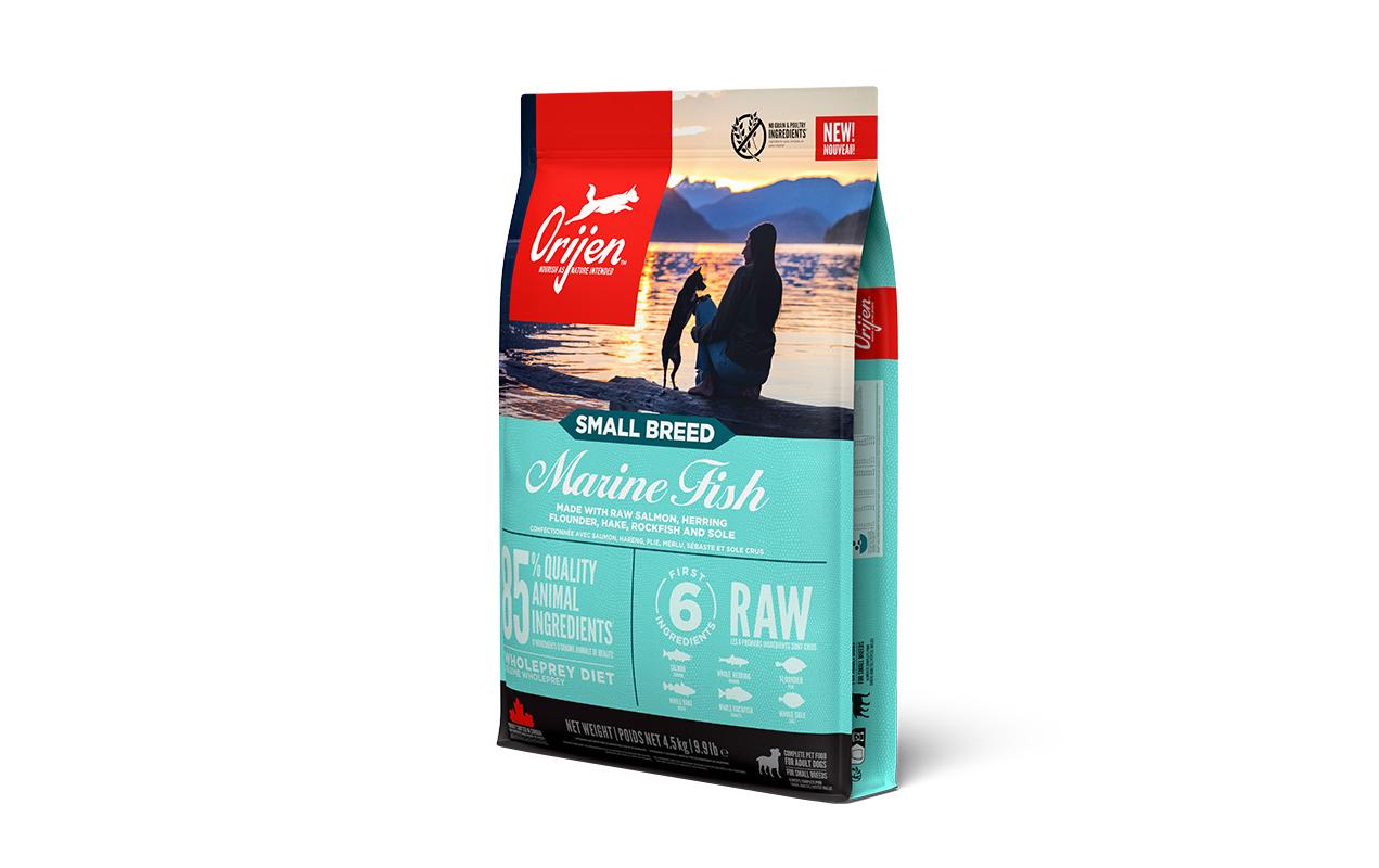 Orijen Trockenfutter Dog Small Breed Marine Fish, 4.5 kg