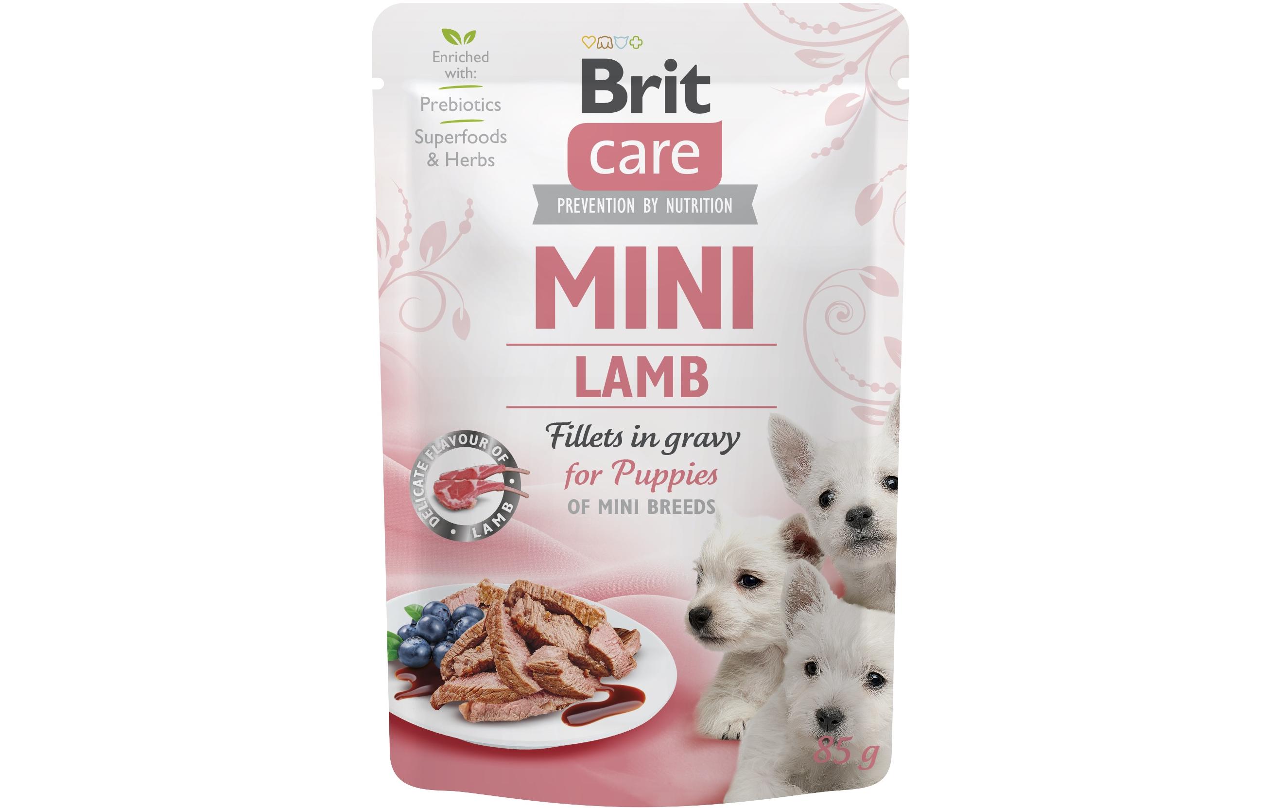 Brit Nassfutter Care Puppy Mini Lamm 24 x 85 g