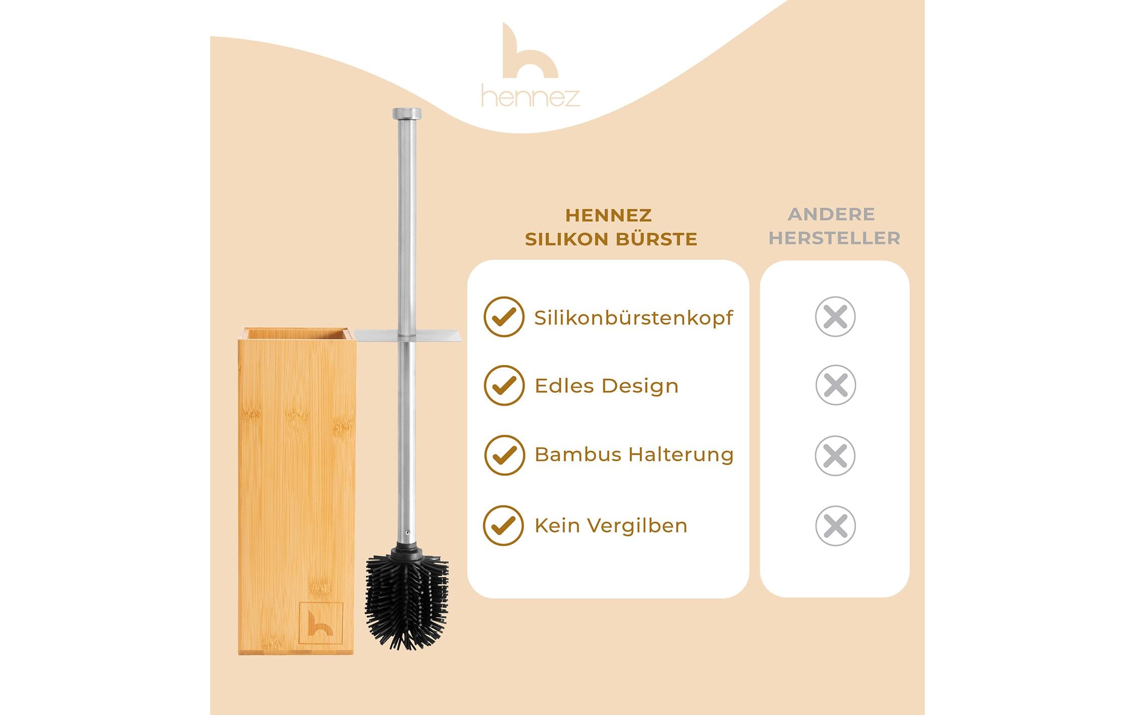 Hennez Toilettenbürste Nature