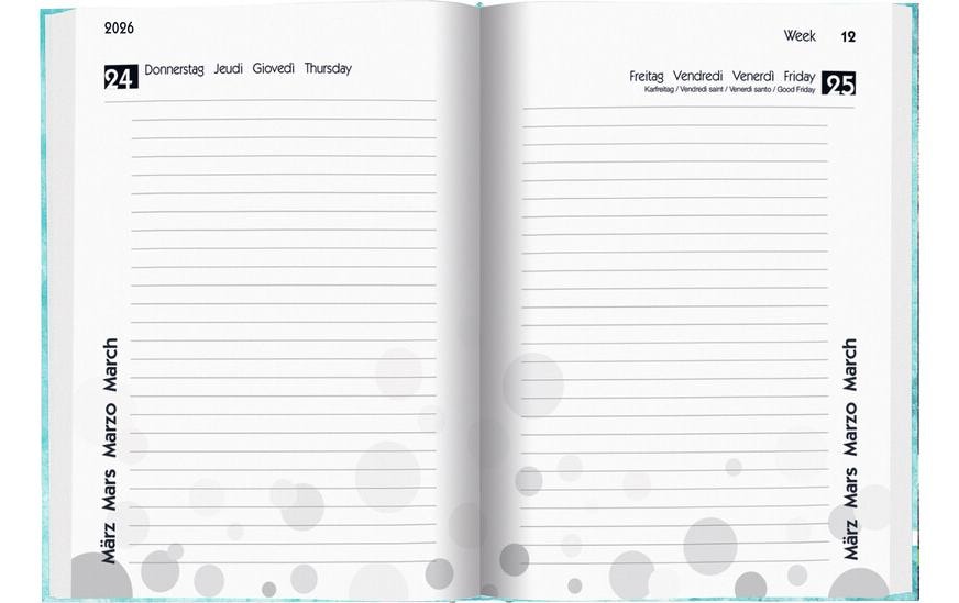 Biella Schüleragenda Mydiary Animal 25/26 FSC, 1T/1S, 12 x 16.5 cm