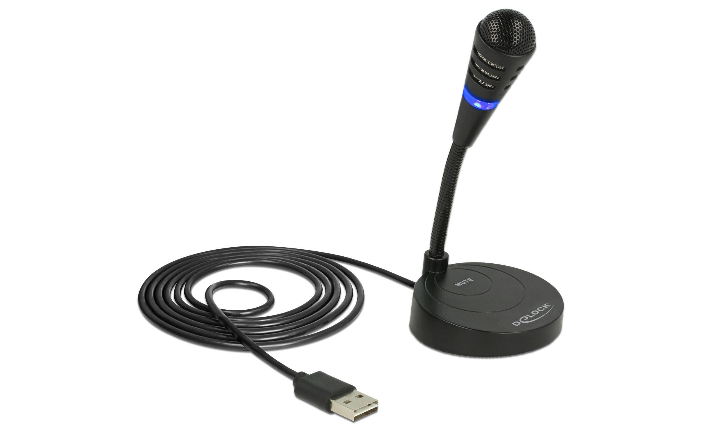 Delock Mikrofon USB Touch Mute