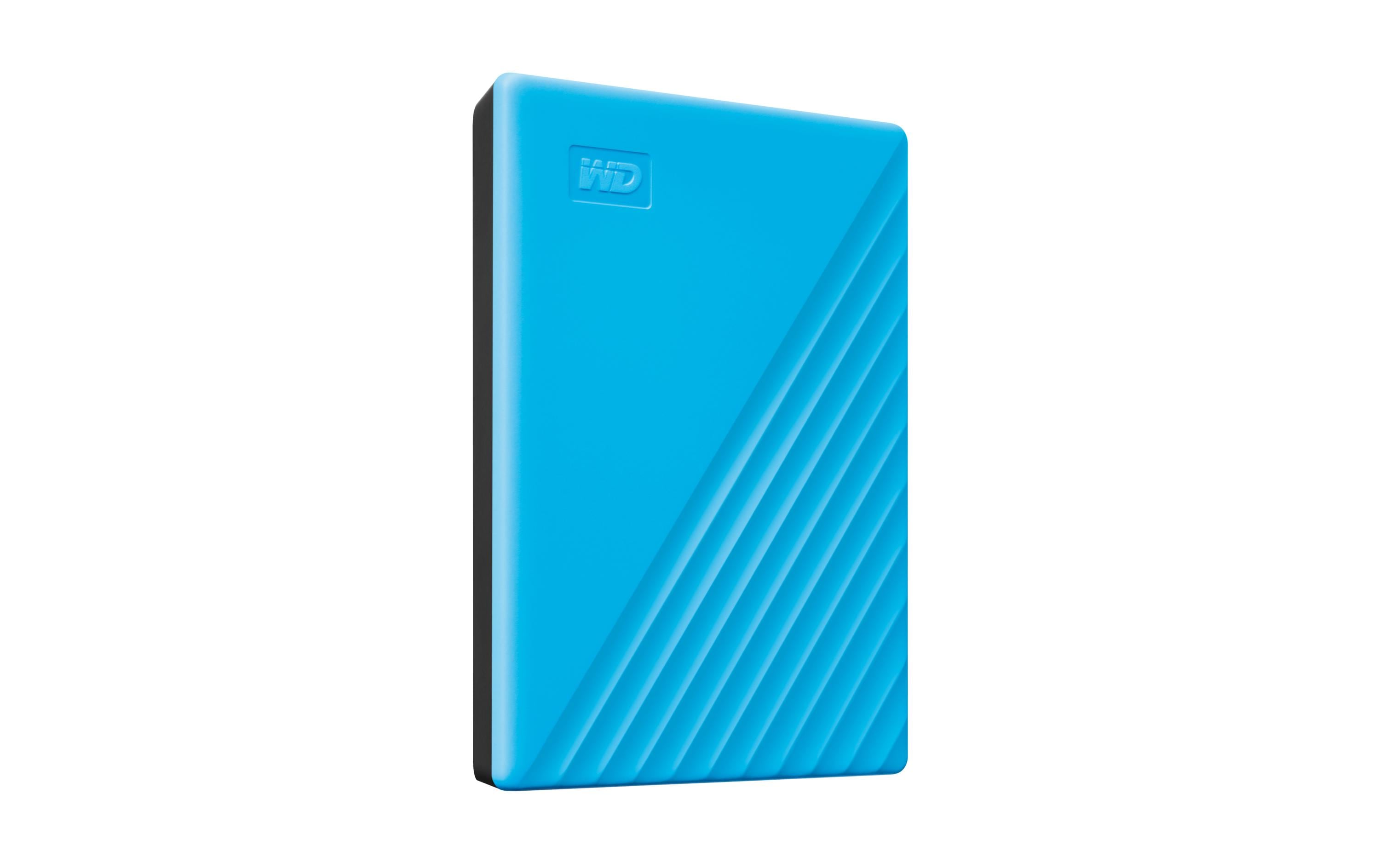 Western Digital Externe Festplatte My Passport 2 TB, Blau