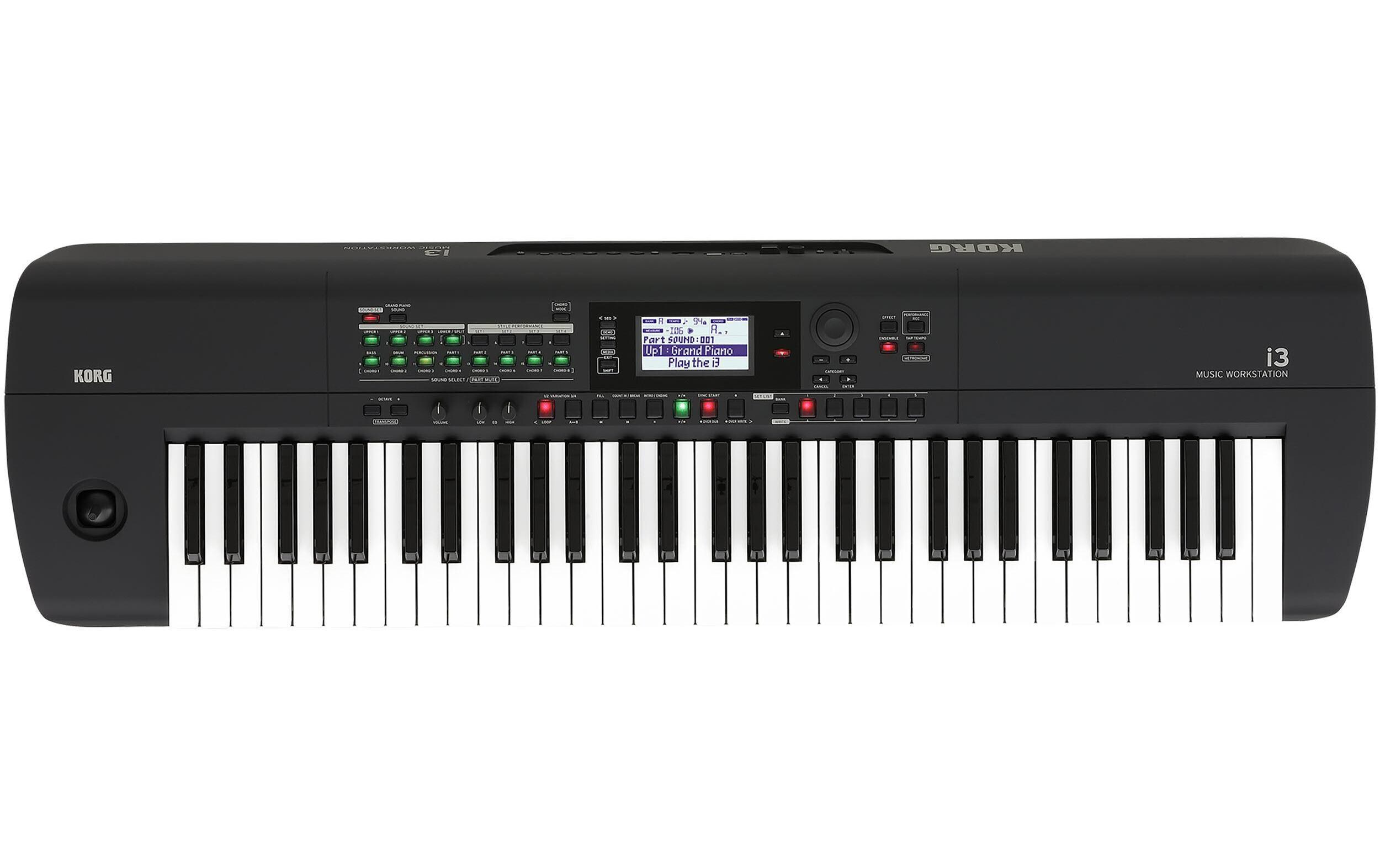 Korg Workstation i3 Schwarz Korg Workstation i3 Schwarz