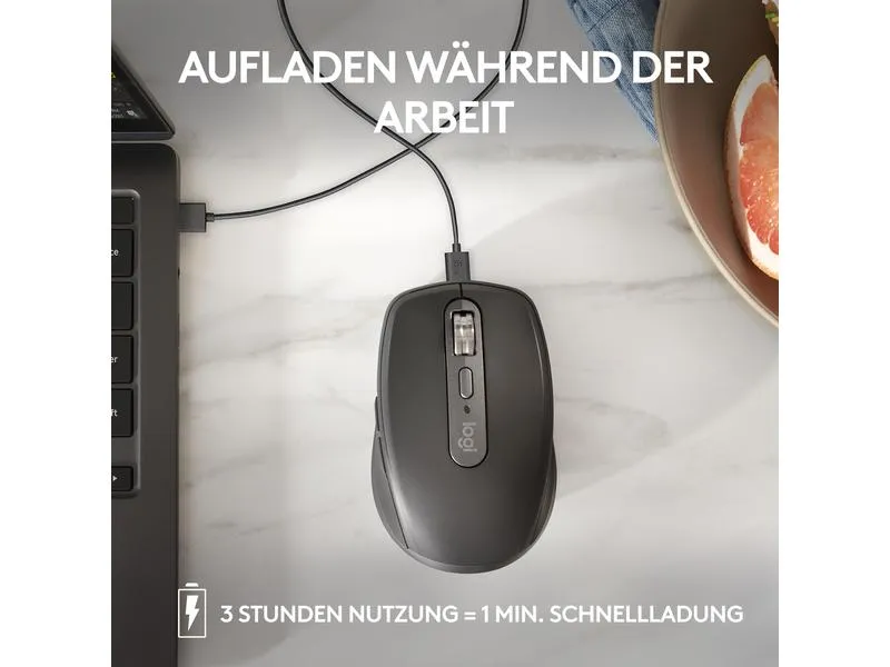 Logitech Mobile Maus MX Anywhere 3s Pale Grey Logitech Mobile Maus MX Anywhere 3s Pale Grey