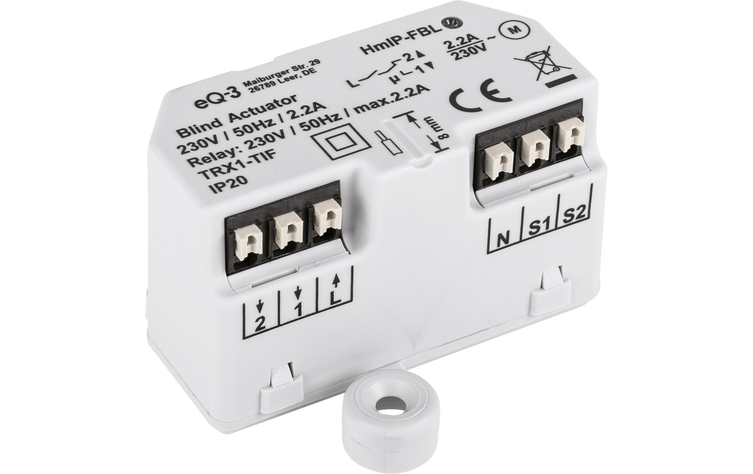 Homematic IP Smart Home Funk-Jalousieaktor Unterputz