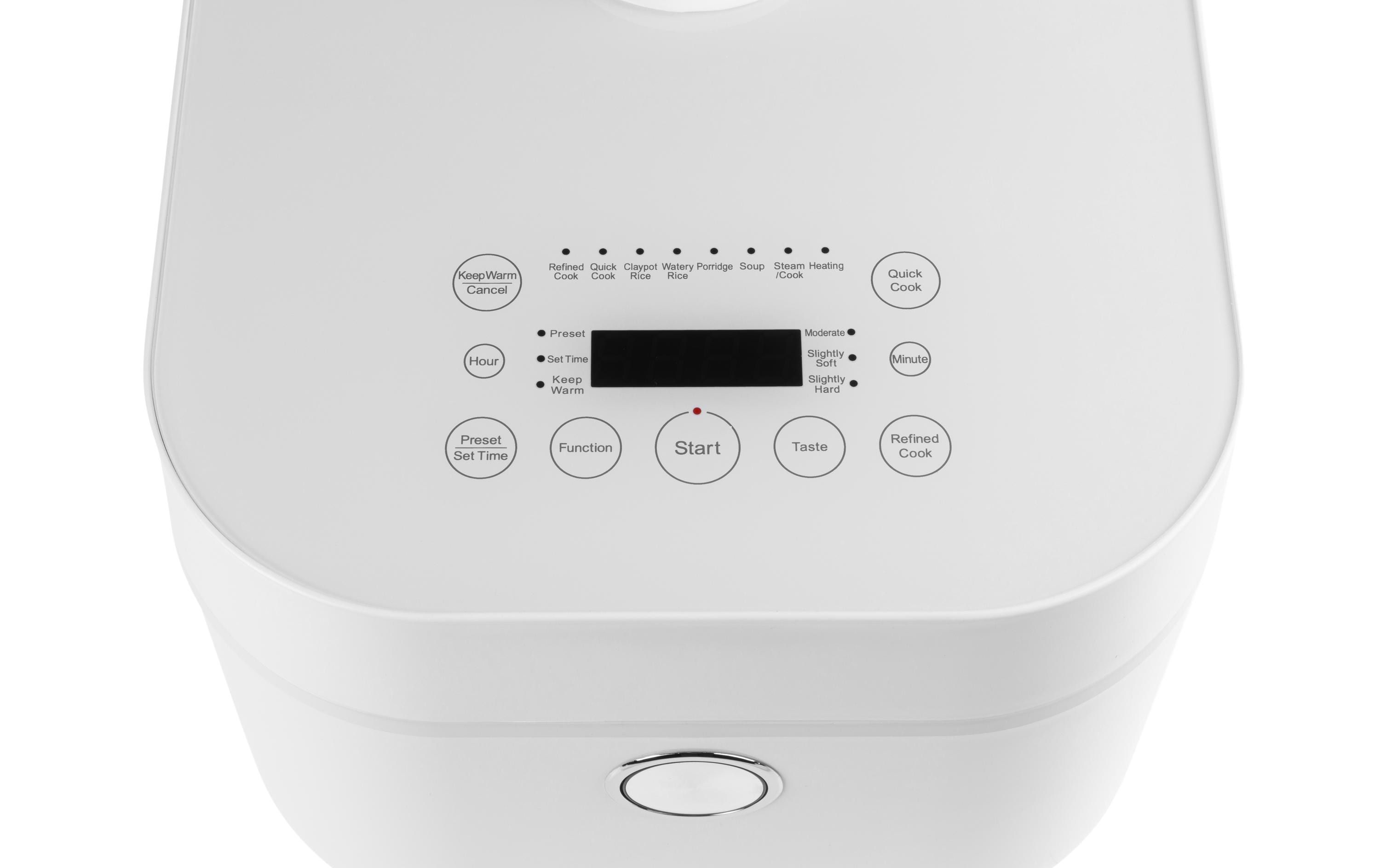 FURBER Reiskocher SAN Induktion 4 L, Weiss