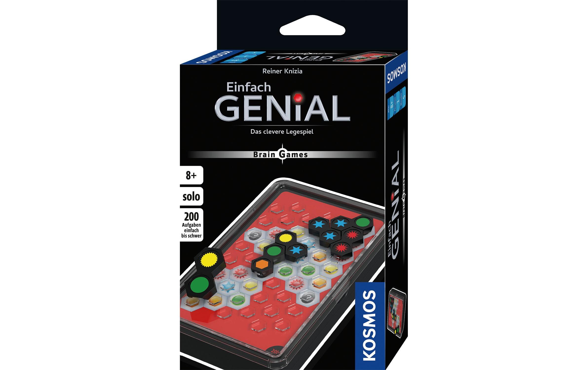 Kosmos Knobelspiel Einfach Genial Brain Games -DE-