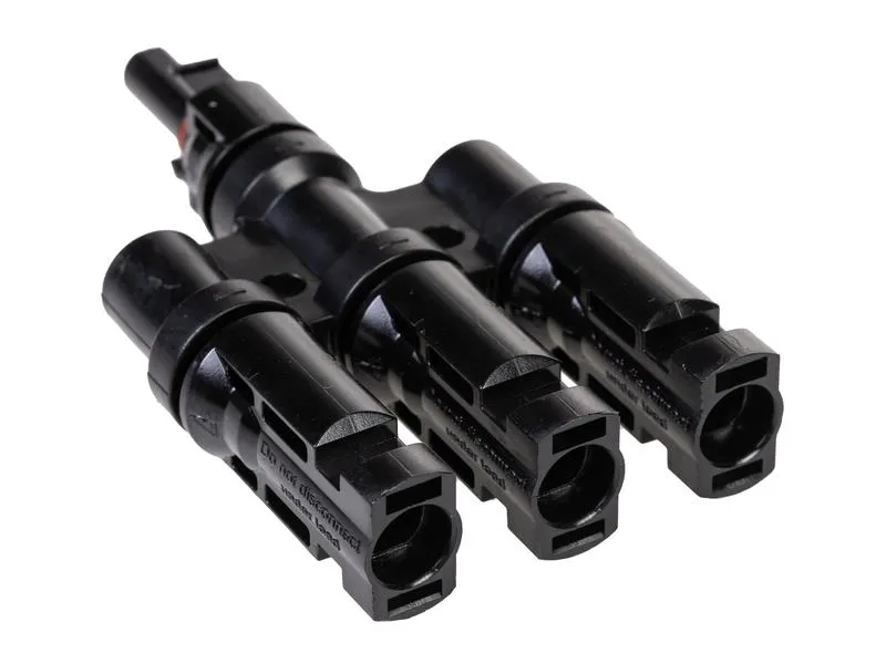 FURBER.power T-Verteiler MC4 kompatibel 1 auf 3, Set FURBER.power T-Verteiler MC4 kompatibel 1 auf 3, Set