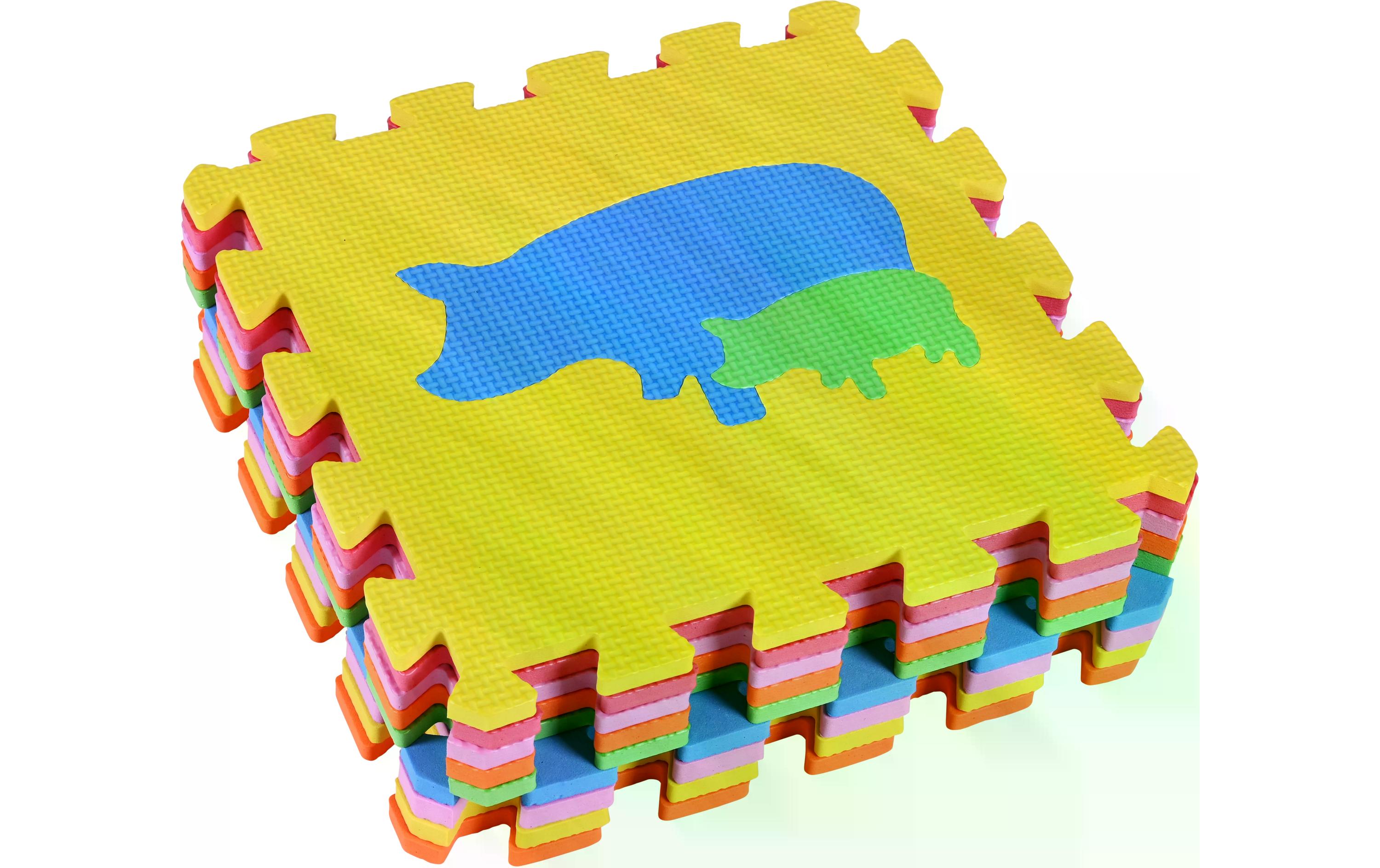 Knorrtoys Puzzlematte Tiere 9-teilig