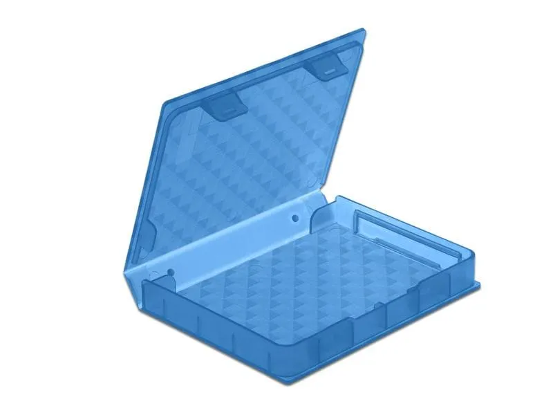 Delock Schutzgehäuse für 2.5″ HDD / SSD blau Delock Schutzgehäuse für 2.5″ HDD / SSD blau