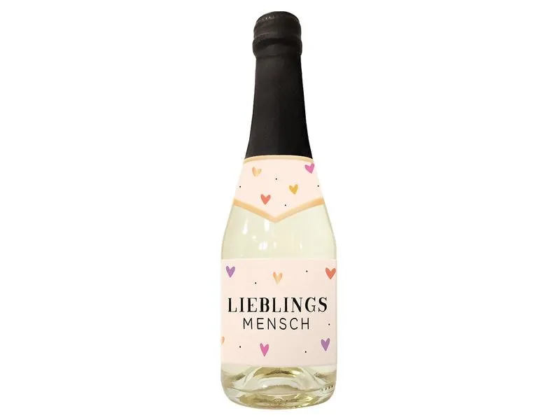 Grafik Werkstatt Secco-Flasche Lieblingsmensch 0.2 l Grafik Werkstatt Secco-Flasche Lieblingsmensch 0.2 l