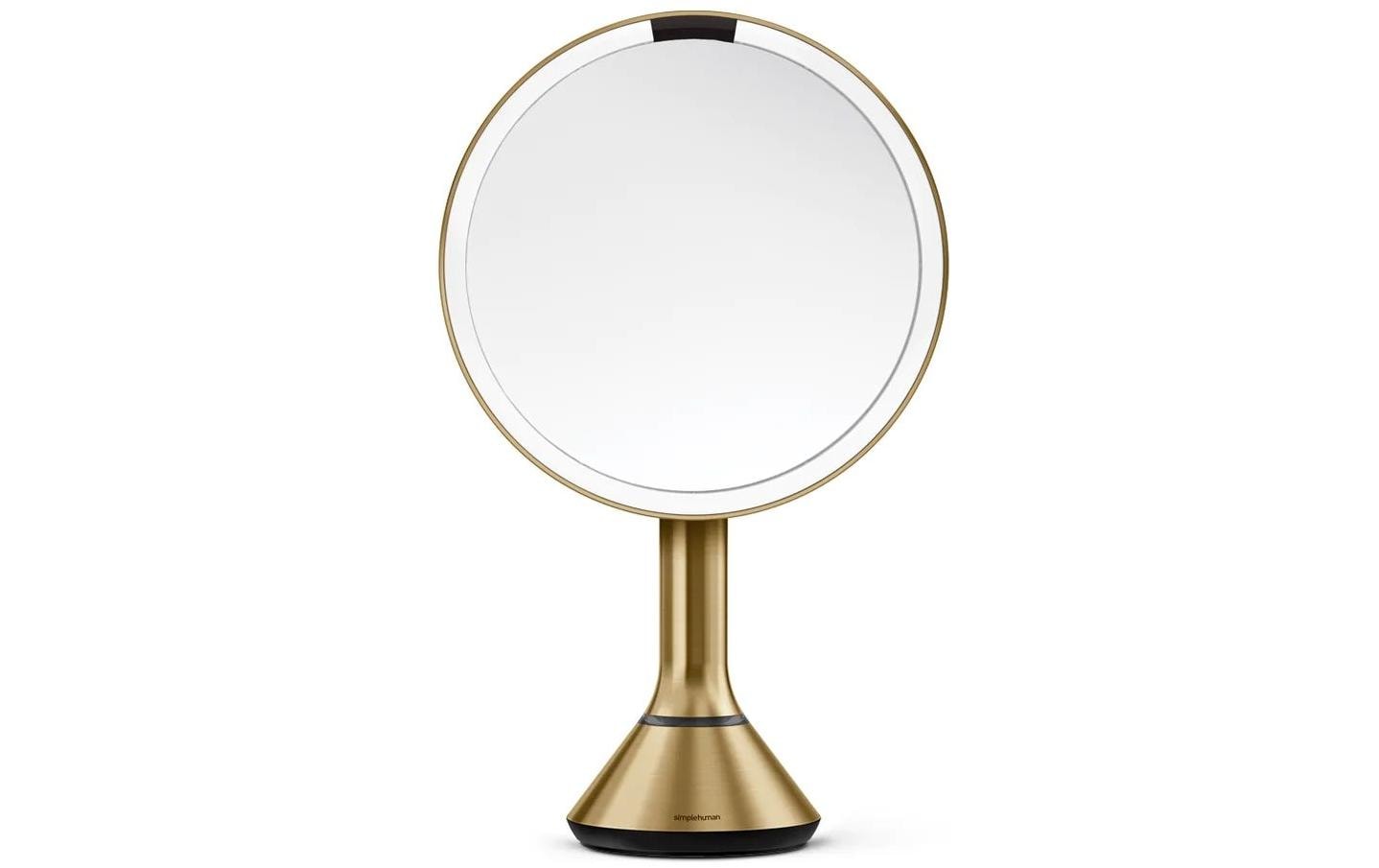 Simplehuman Kosmetikspiegel mit Sensor Touch control Messing