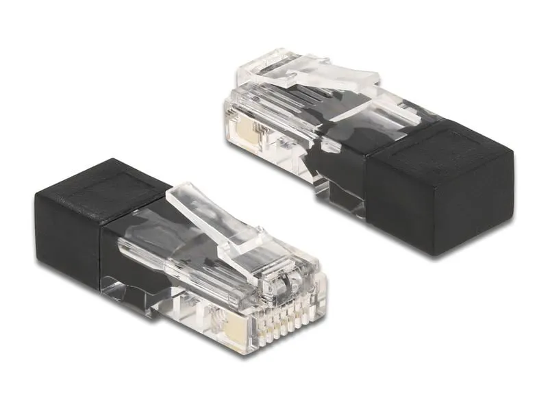 Delock RJ45 Stecker mit Abschlusswiderstand Delock RJ45 Stecker mit Abschlusswiderstand