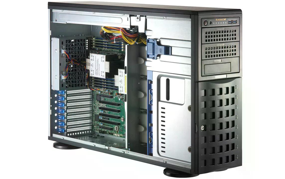 Supermicro Barebone Mainstream SuperServer SYS-741P-TR Supermicro Barebone Mainstream SuperServer SYS-741P-TR