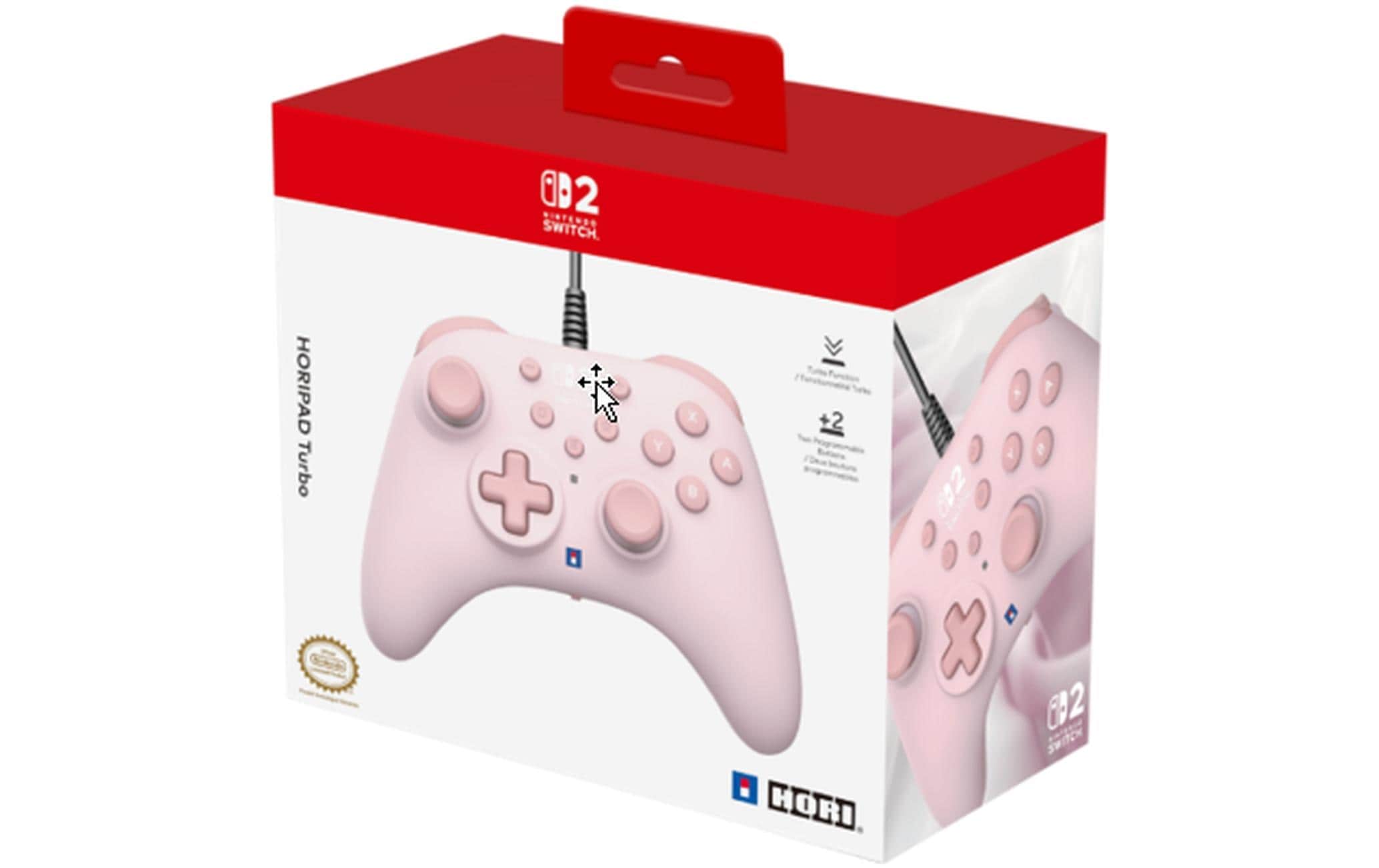 Hori Controller Switch 2 Cozy Pink