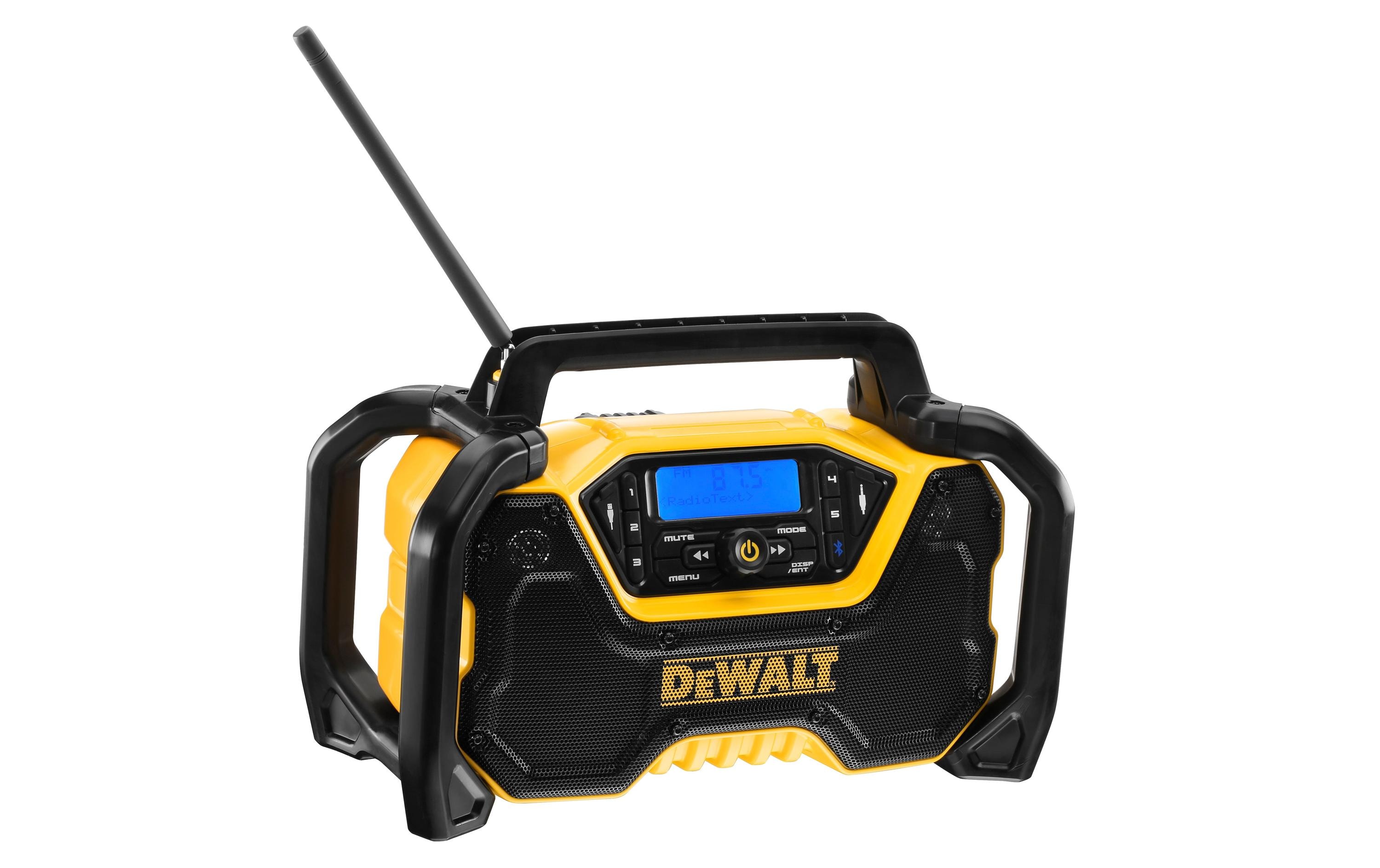 DeWalt Baustellenradio Akku- & Netzbetrieb DAB+, Bluetooth, Solo DeWalt Baustellenradio Akku- & Netzbetrieb DAB+, Bluetooth, Solo