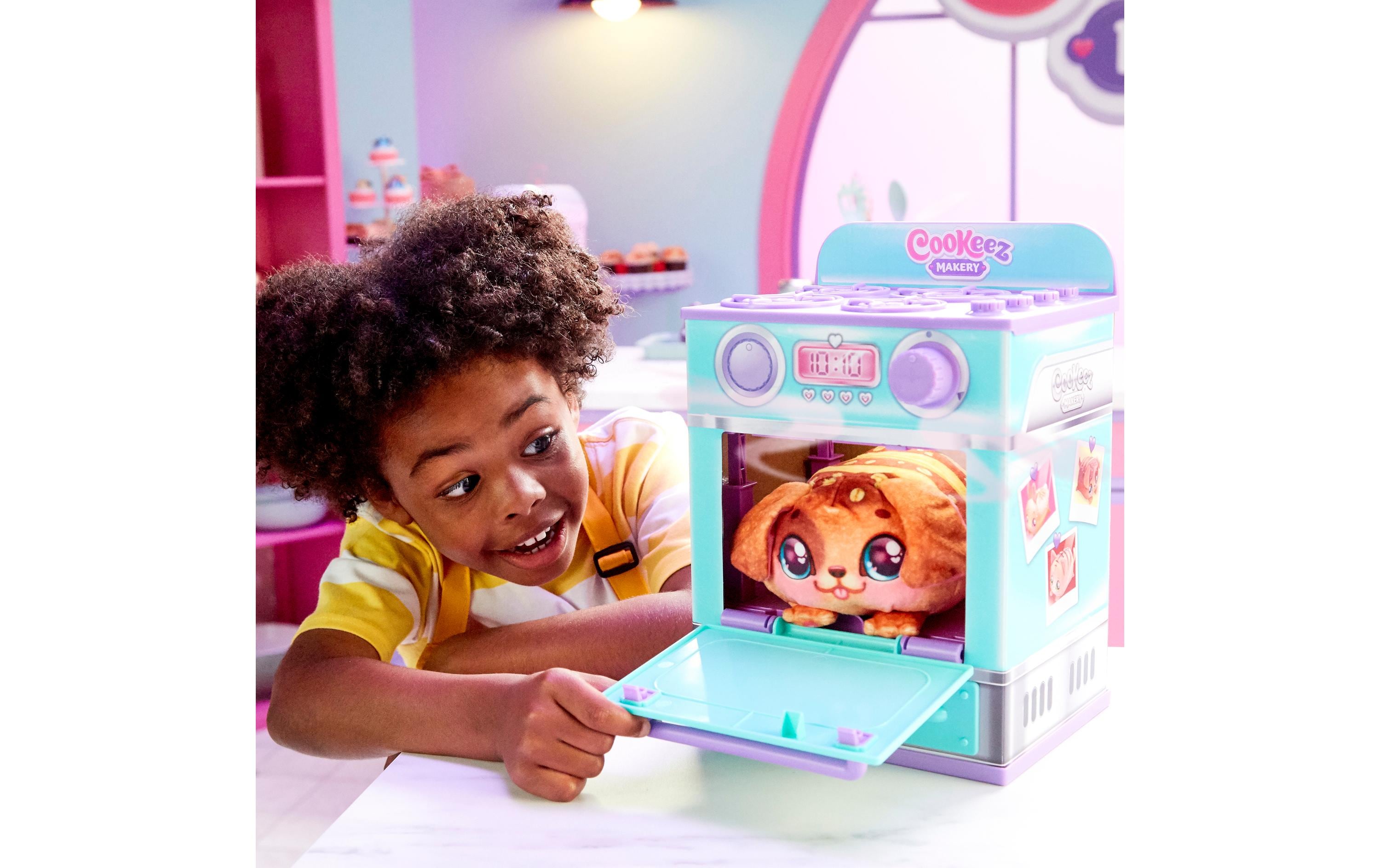 moose Funktionsplüsch Cookeez Makery Ofen pink Brot assortiert