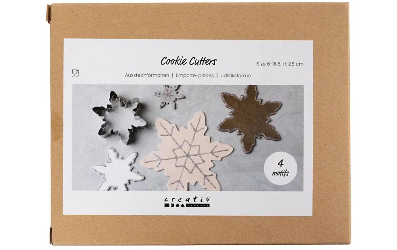 Creativ Company Guetzli-Ausstecher 6-16.5 cm, 4 Stück
