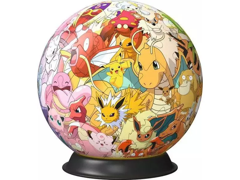Ravensburger 3D Puzzle Ball: Pokémon – Kanto Region