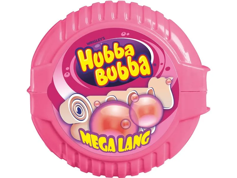 Hubba Bubba Kaugummi Rolle Mega Lang Fancy Fruit 12 x 56 g