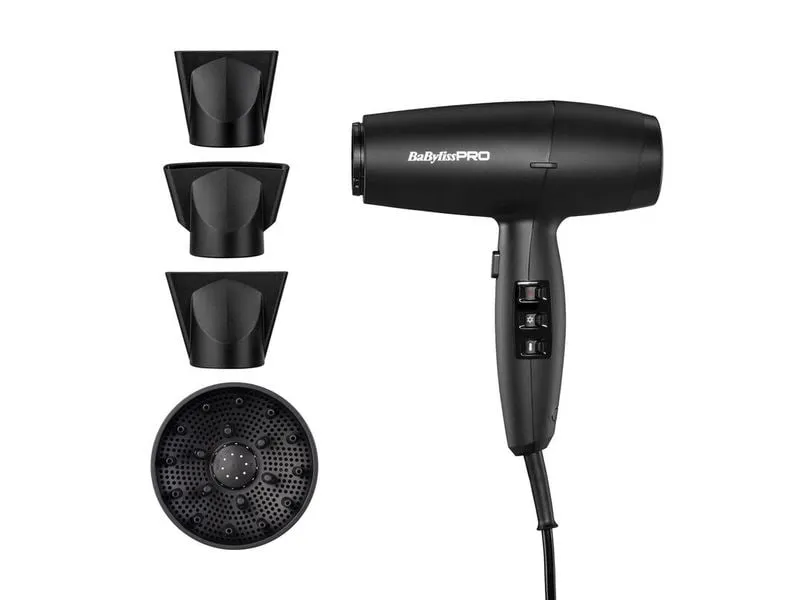 BabylissPRO Haartrockner Pro Lupia High Speed Schwarz
