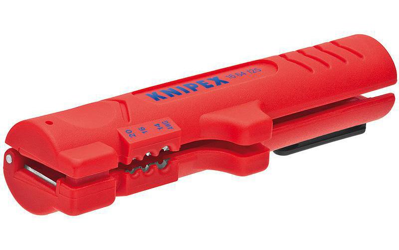 Knipex Abmantelungszange 125 mm für Flach- & Rundkabel Knipex Abmantelungszange 125 mm für Flach- & Rundkabel