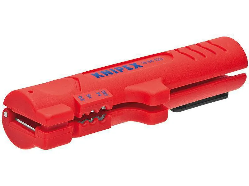 Knipex Abmantelungszange 125 mm für Flach- & Rundkabel