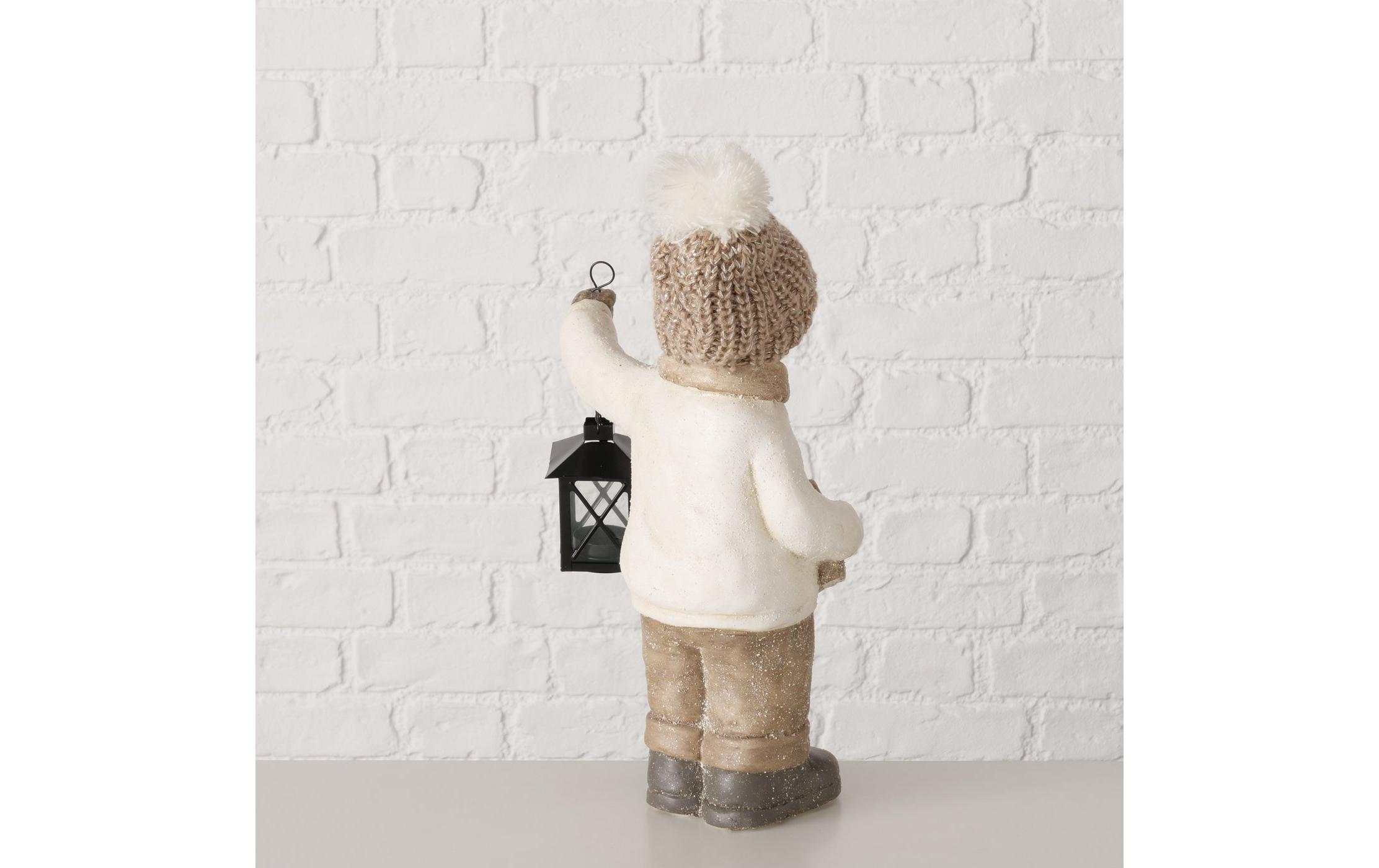 Boltze Weihnachtsfigur Charlie Kunststoff, 40 cm