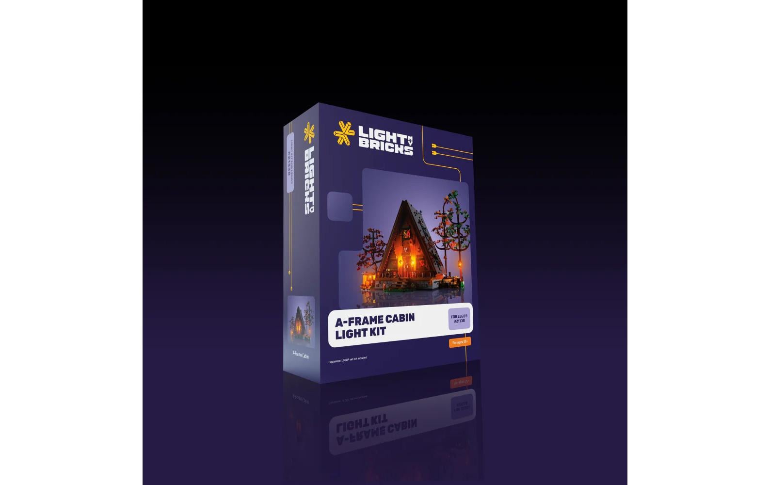 Light My Bricks LED-Licht-Set für LEGO® Finnhütte 21338