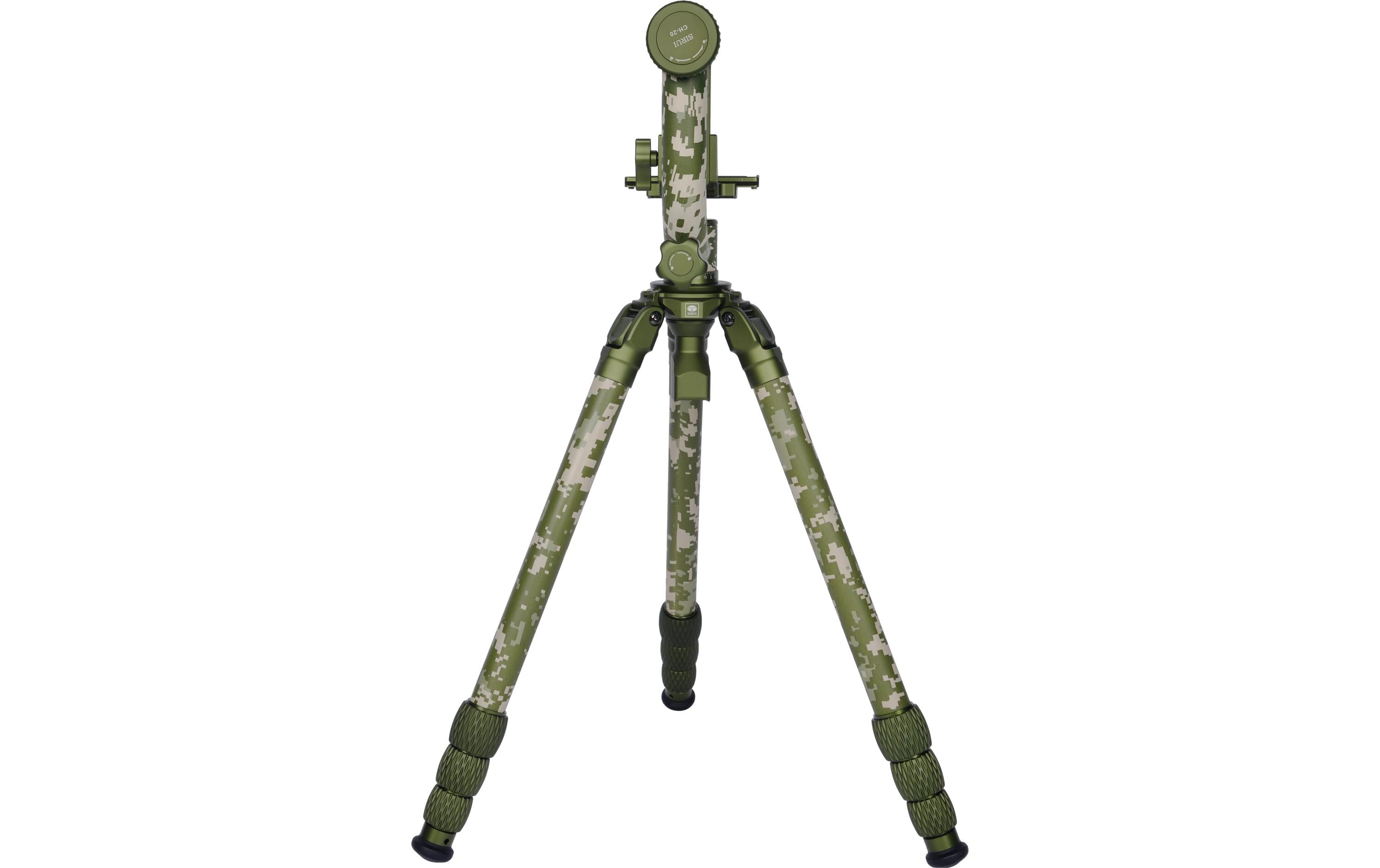Sirui Stativ Explorer CT-3204 mit CH20 Camouflage